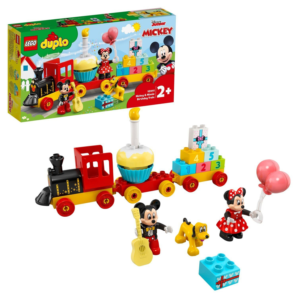 Конструктор LEGO DUPLO Disney Праздничный поезд Микки и Минни | 10941