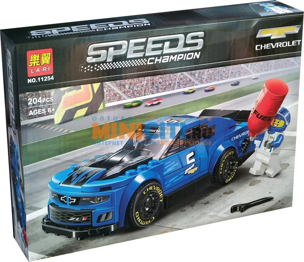 Конструктор Chevrolet Camaro ZL1 Race Car | 75891, 11254