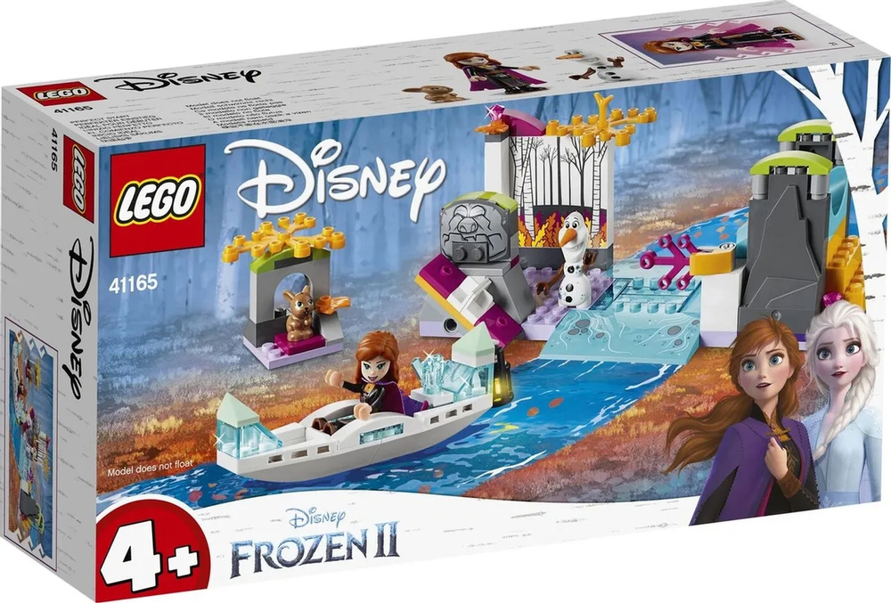 Конструктор LEGO Disney Frozen Экспедиция Анны на каноэ | 41165