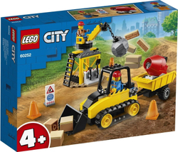 Конструктор LEGO City Great Vehicles Строительный бульдозер | 60252