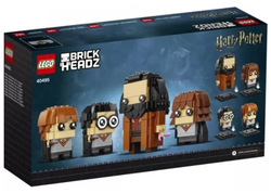 Конструктор LEGO BrickHeadz Гарри, Гермиона, Рон и Хагрид | 40495