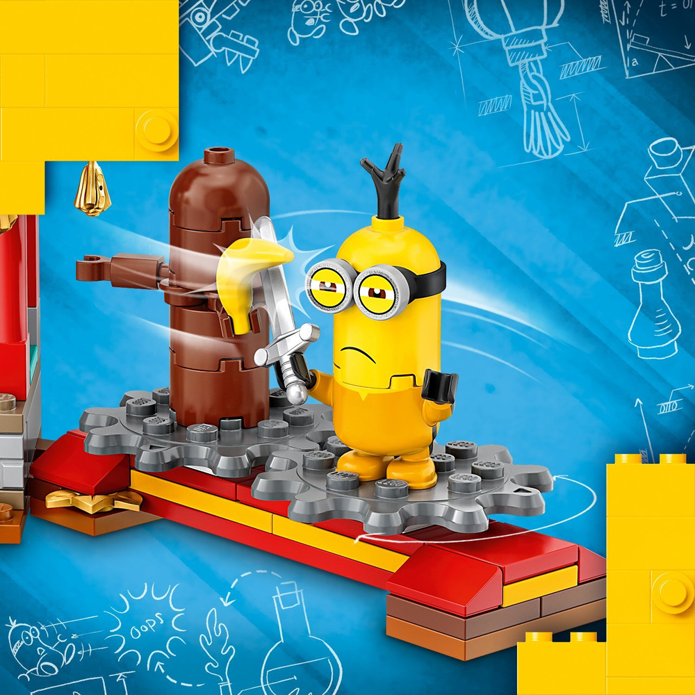 Конструктор LEGO Minions Миньоны: бойцы кунг-фу | 75550