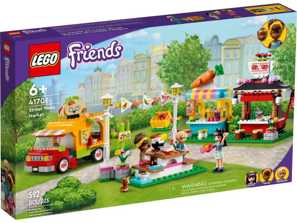 Конструктор LEGO Friends Рынок уличной еды | 41701