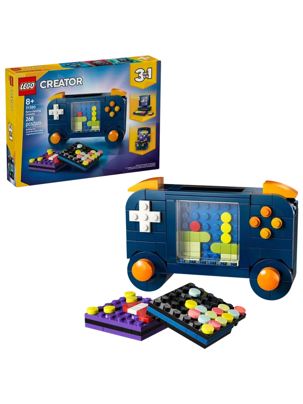 Конструктор LEGO Creator 31380 Ретро-игровая консоль