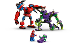Конструктор LEGO Spider-Man Битва роботов Человека-паука и Зелёного Гоблина мультицвет | 76219