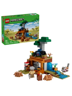 Конструктор LEGO Minecraft 21269 Экспедиция на рудник Броненосец