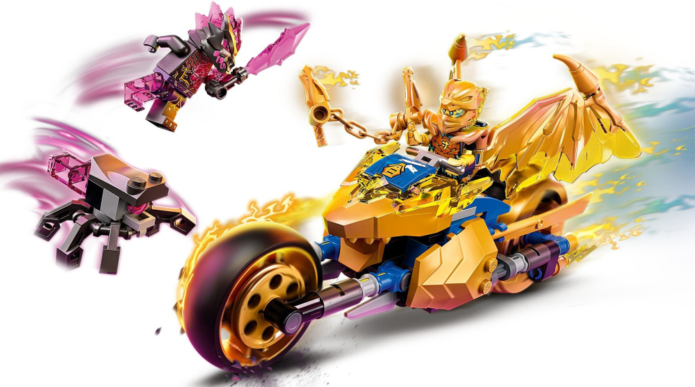 Конструктор LEGO NINJAGO Мотоцикл Джея Золотой Дракон | 71768
