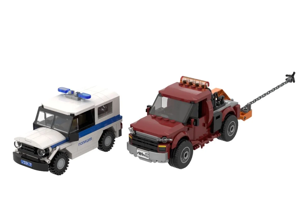 Конструктор Brick Labs Бриксити AB-1308 Форт правосудия