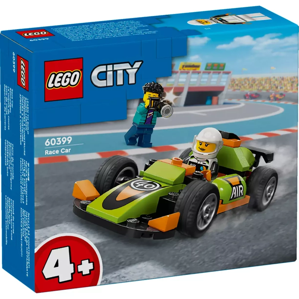 Конструктор LEGO City Зеленый гоночный автомобиль | 60399