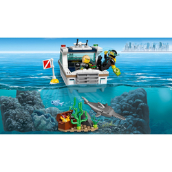 Конструктор LEGO City Great Vehicles Яхта для дайвинга | 60221