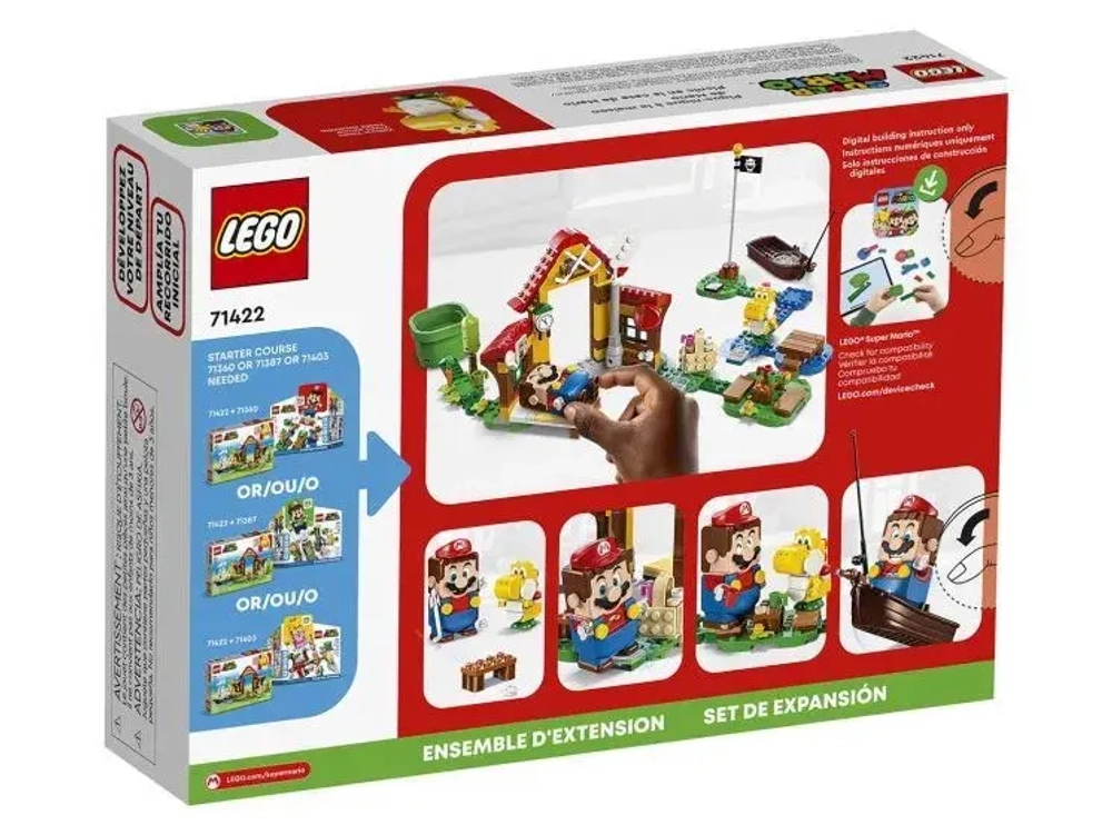 Конструктор LEGO Super Mario 71422 Пикник в доме Марио