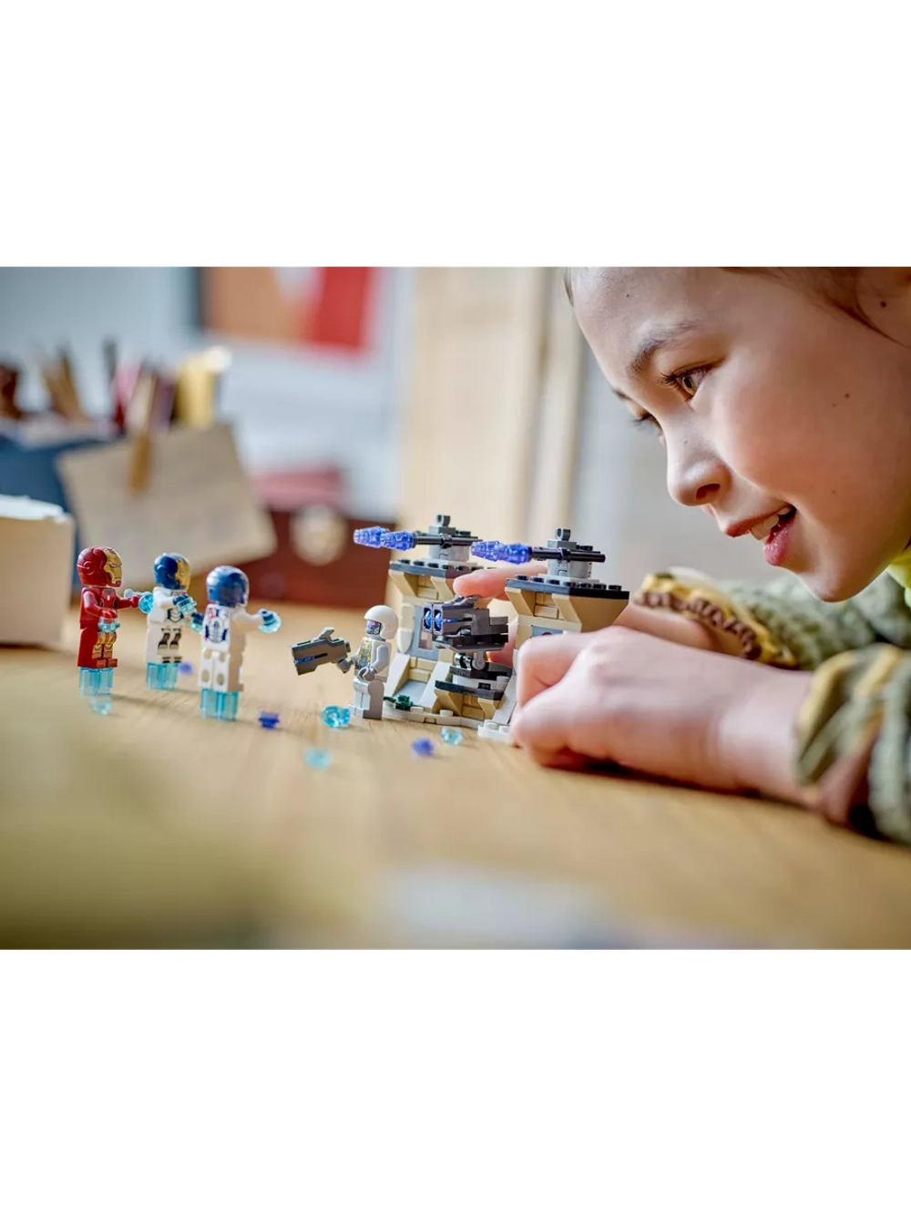 Конструктор LEGO Super Heroes 76288 Железный человек и Железный легион против Солдат Гидры
