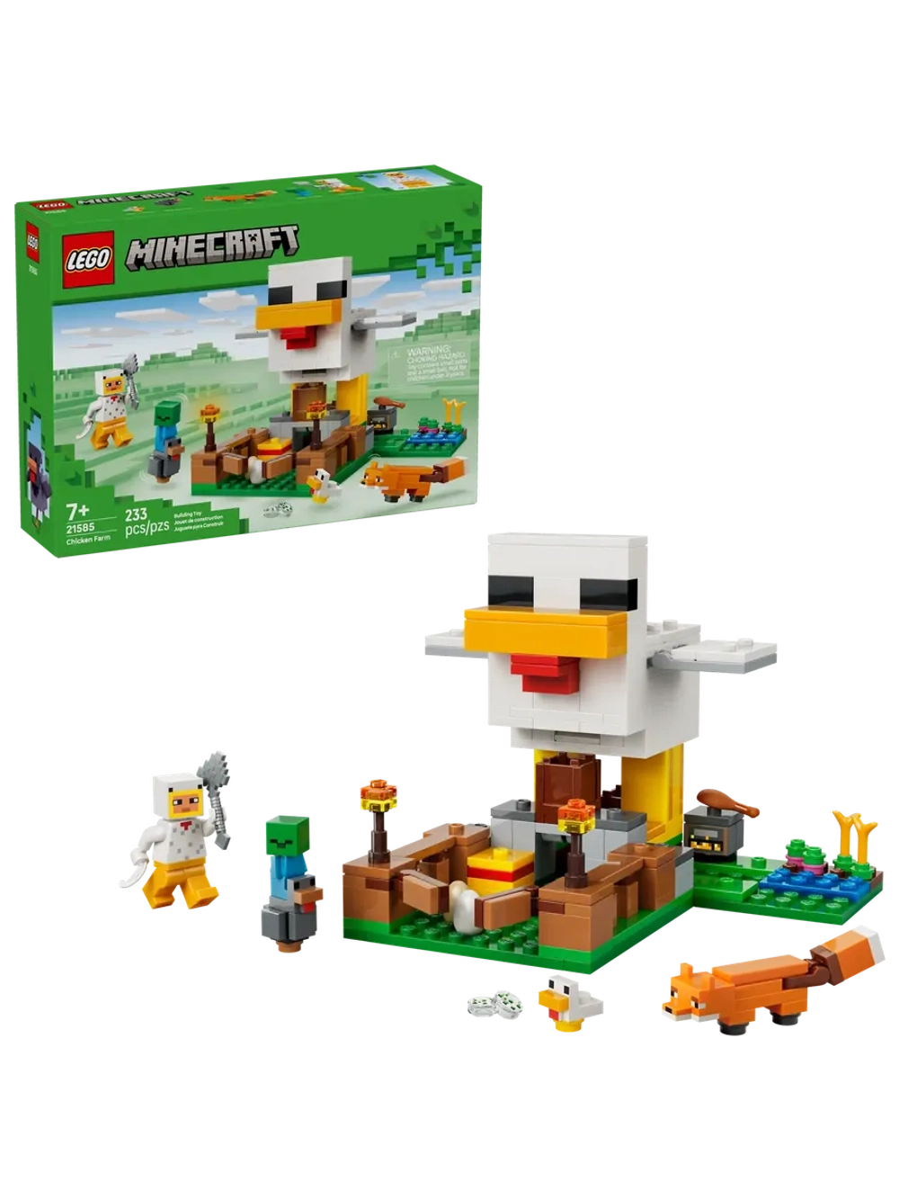 Конструктор LEGO Minecraft 21585 Куриная ферма