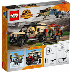 Конструктор LEGO Jurassic World Перевозка пирораптора и дилофозавра | 76951