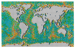 Конструктор LEGO ART Карта мира | 31203