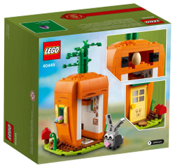 Конструктор LEGO Коллекционные наборы Морковный домик Пасхального кролика | 40449
