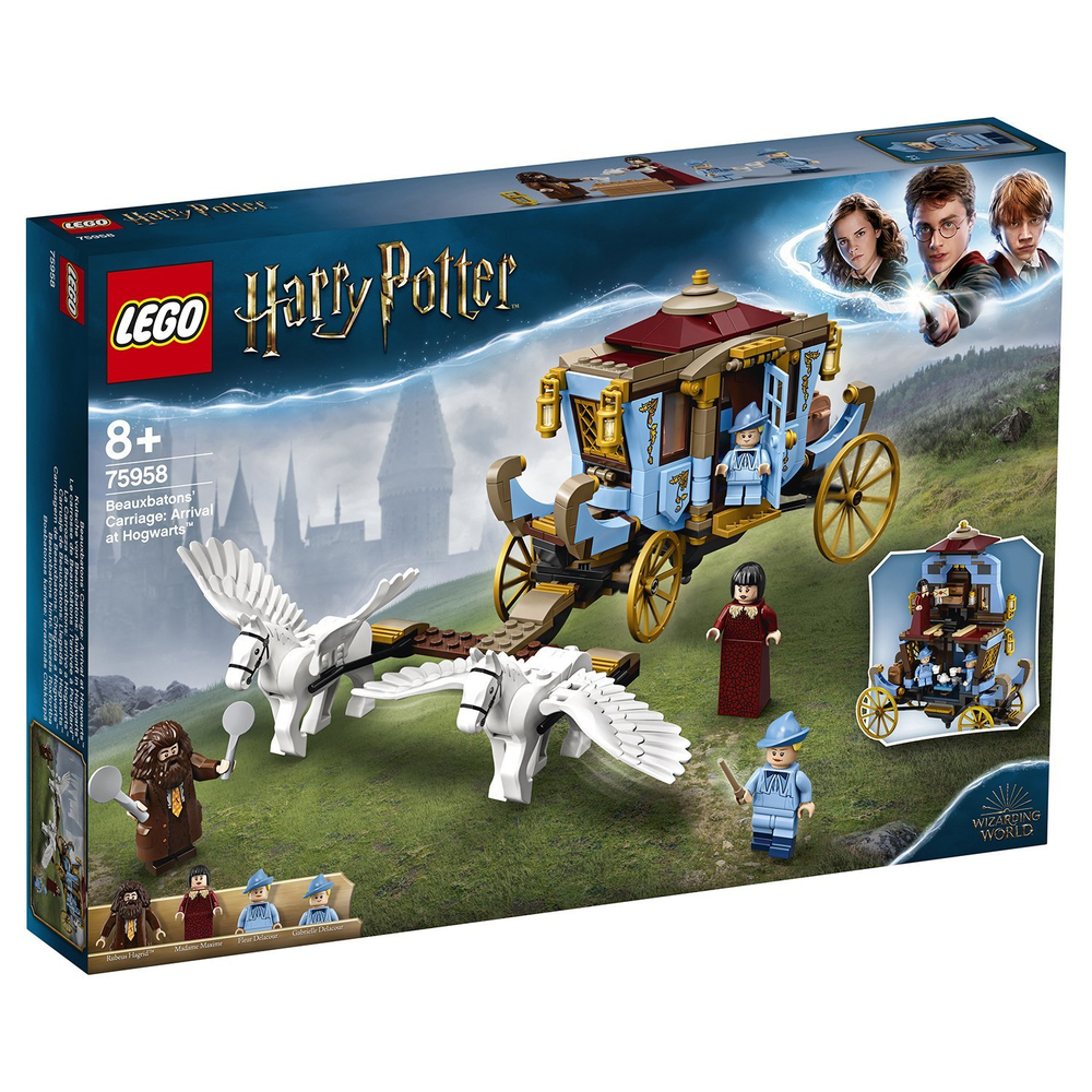 Конструктор LEGO Harry Potter Карета школы Шармбатон: приезд в Хогвартс | 75958