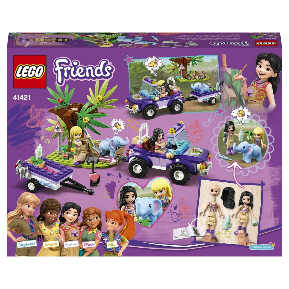 Конструктор LEGO Friends Спасение слонёнка | 41421