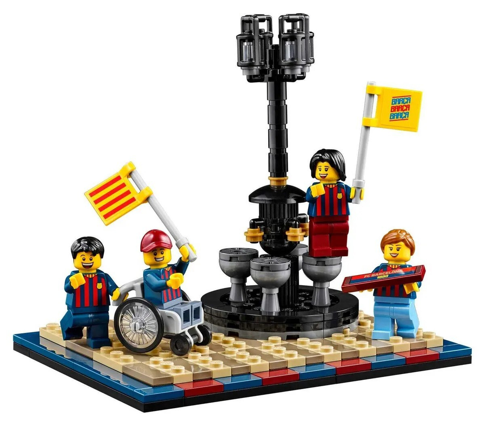 Конструктор LEGO FC Barcelona Celebration (Празднование ФК Барселона) | 40485