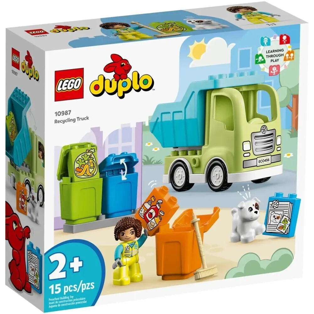 Конструктор LEGO DUPLO Town Грузовик для утилизации отходов | 10987