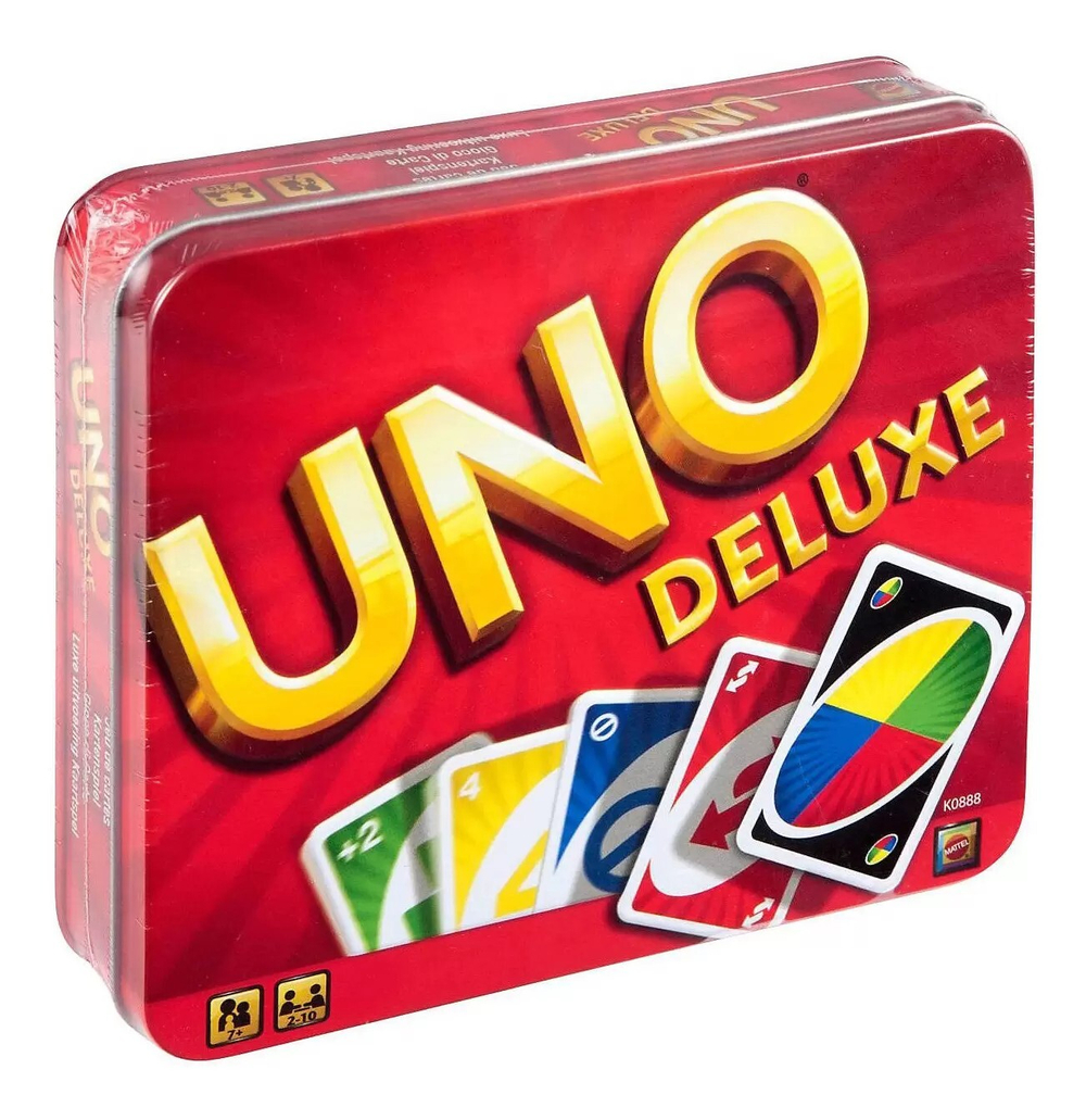Настольная карточная игра Mattel Uno Deluxe | K0888