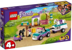 Конструктор LEGO Friends Тренировка лошади и прицеп для перевозки | 41441