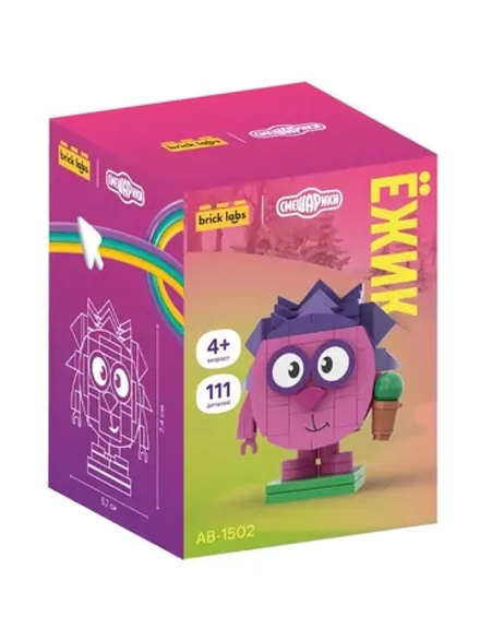 Конструктор Brick Labs Смешарики: Ёжик, AB-1502