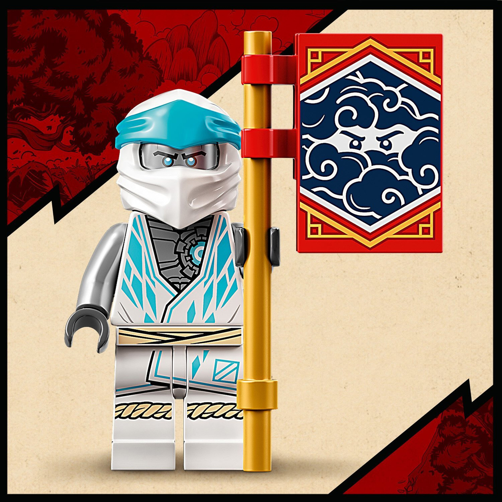 Конструктор LEGO Ninjago Могучий робот ЭВО Зейна | 71761