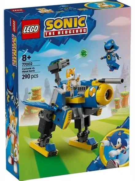 Конструктор LEGO Sonic 77002 Циклон против Метал Соника