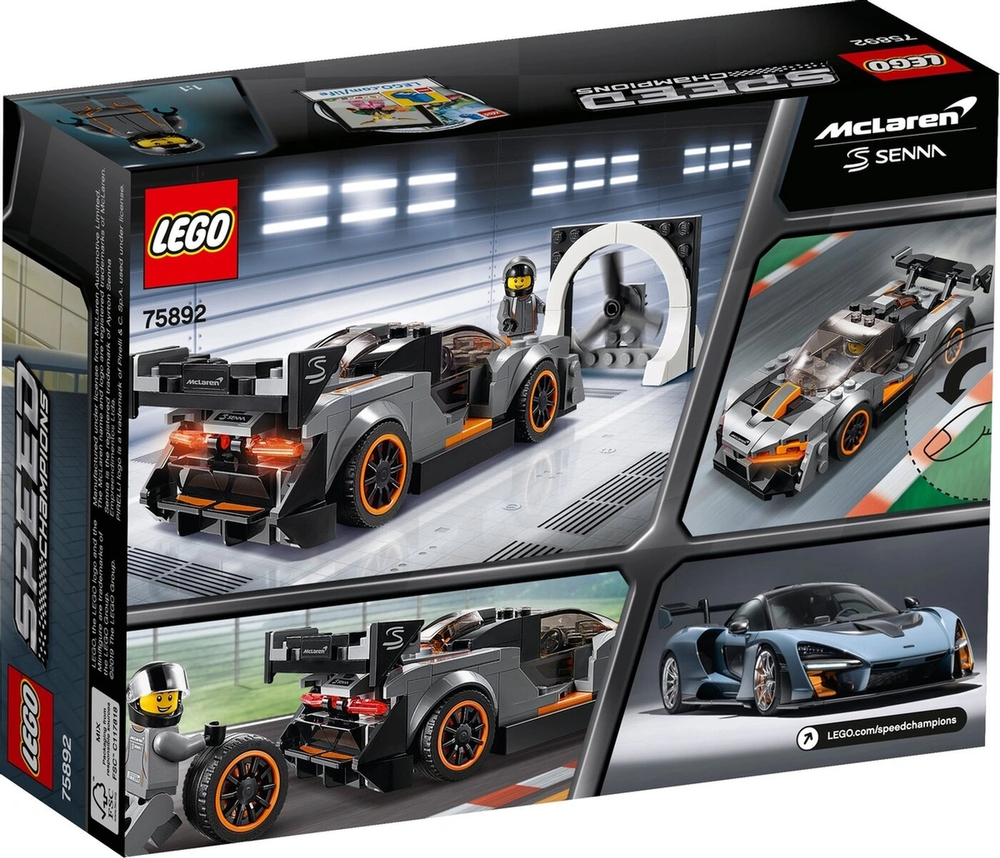 Конструктор LEGO Speed Champions Автомобиль McLaren Senna | 75892