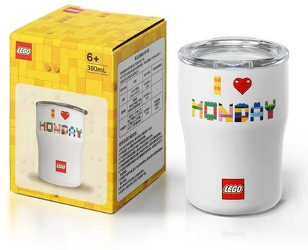 Термобутылка LEGO "Я люблю понедельник" 0.30 л