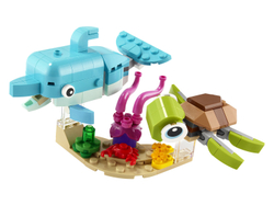 Конструктор LEGO Creator Дельфин и черепаха | 31128