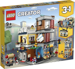Конструктор LEGO Creator Зоомагазин и кафе в центре города | 31097