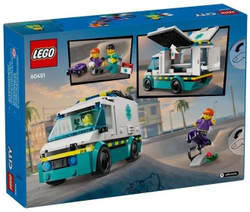 Конструктор LEGO Сity Скорая помощь | 60451