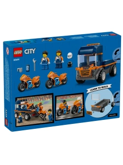 Конструктор LEGO City 60491 Транспортная машина для мотоциклов