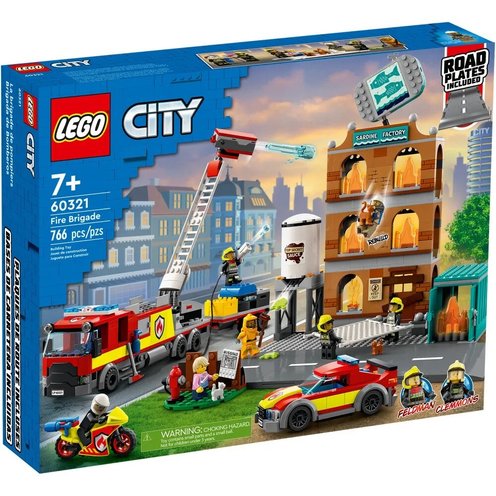 Конструктор LEGO City Fire Пожарная команда | 60321