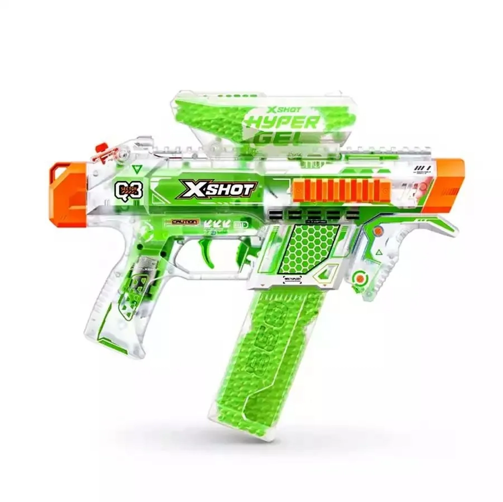 Игровой набор ZURU X-Shot HYPERGEL GLOW IN THE DARK Найтстрайкер (бластер, 5000 сн.-гр., защ. очки) 36782