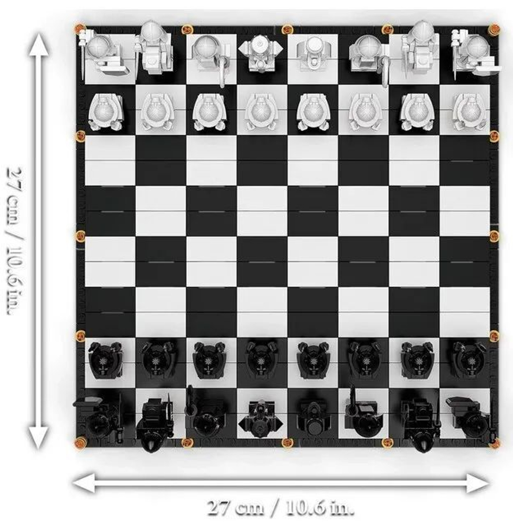 Конструктор Хогвартс: волшебные шахматы | 76392, 1028