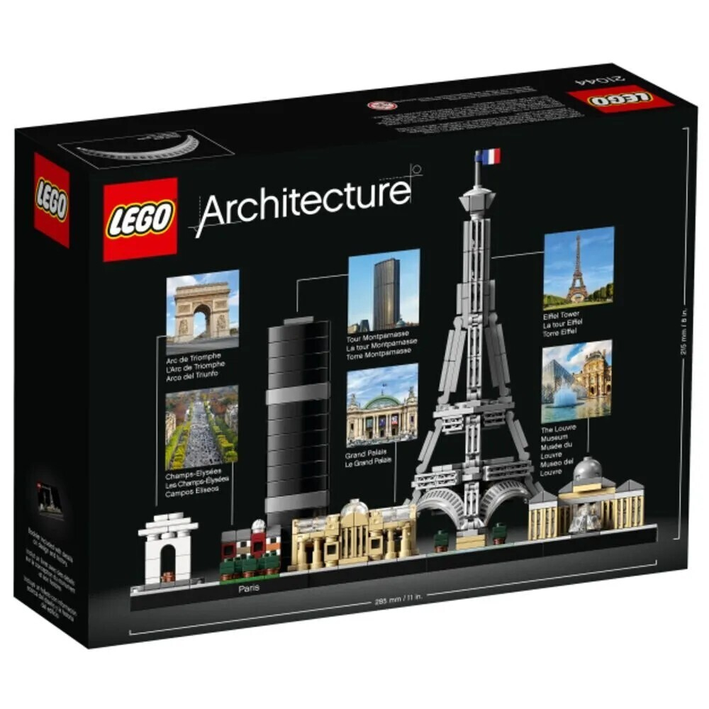 Конструктор LEGO Architecture Париж | 21044