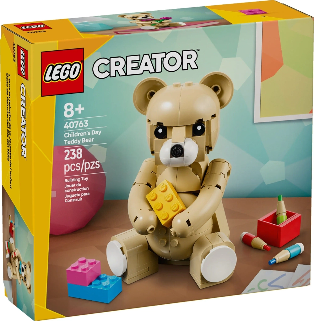 Конструктор LEGO Creator 40763 Мишка ко Дню защиты детей