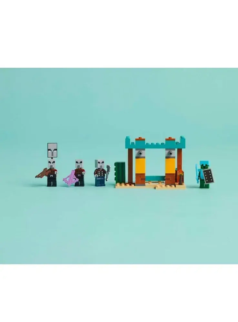 Конструктор LEGO Minecraft Пустынный патруль Обитателей | 21267