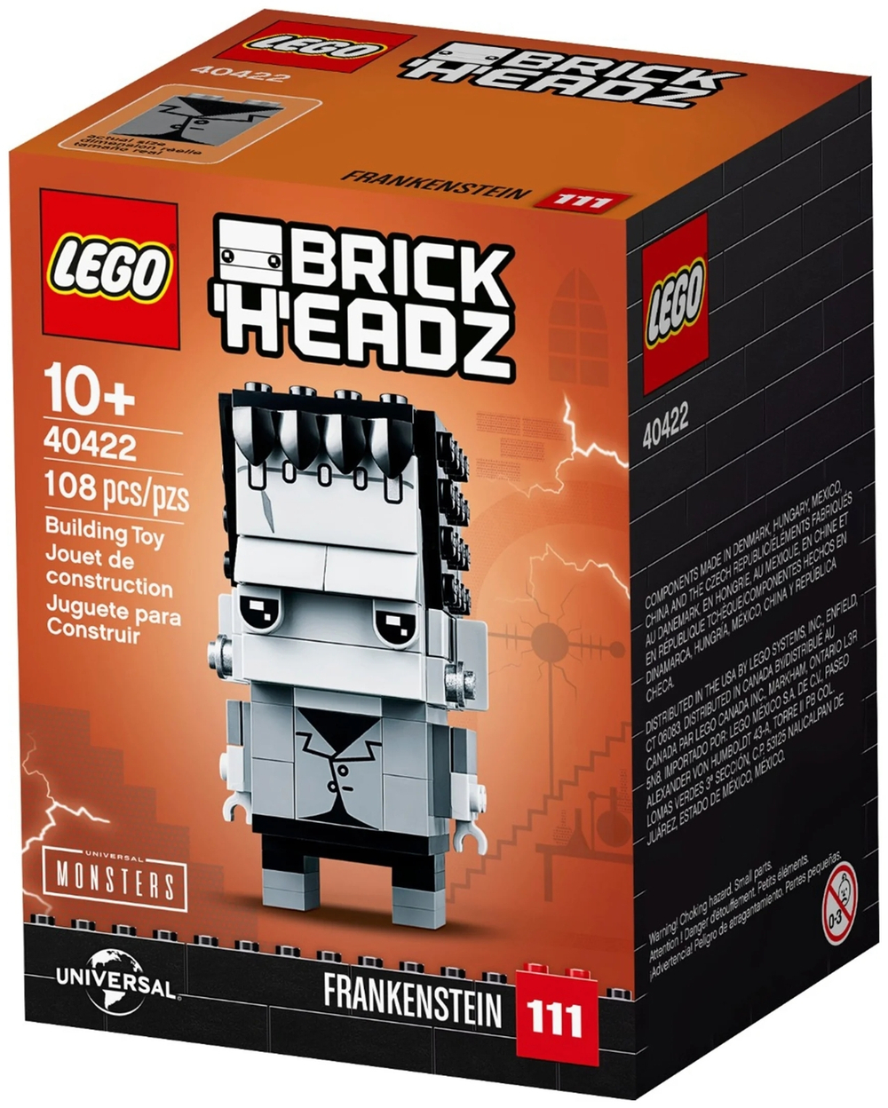 Конструктор LEGO BrickHeadz Франкенштейн | 40422