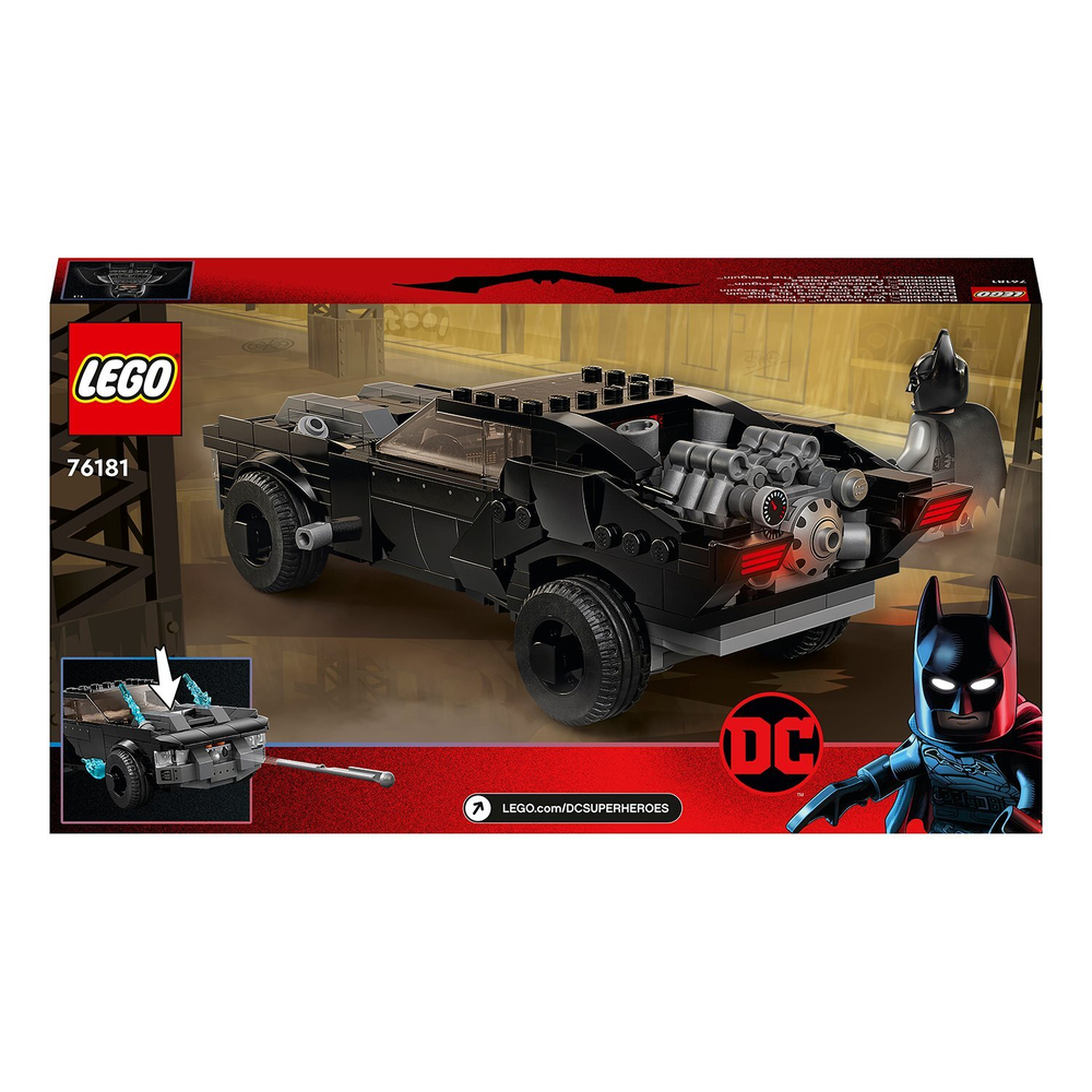 Конструктор LEGO DC Super Heroes Бэтмобиль: погоня за Пингвином | 76181