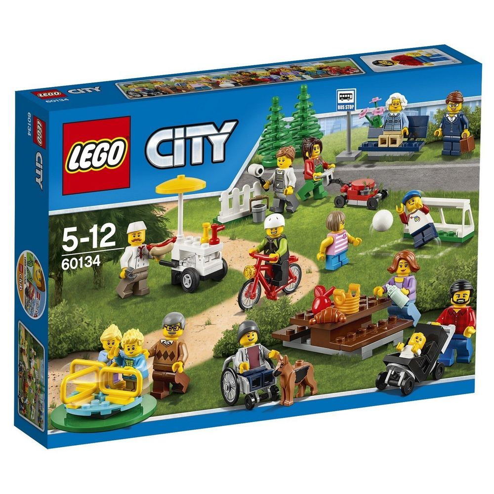 Конструктор LEGO City Town Праздник в парке - жители LEGO City | 60134