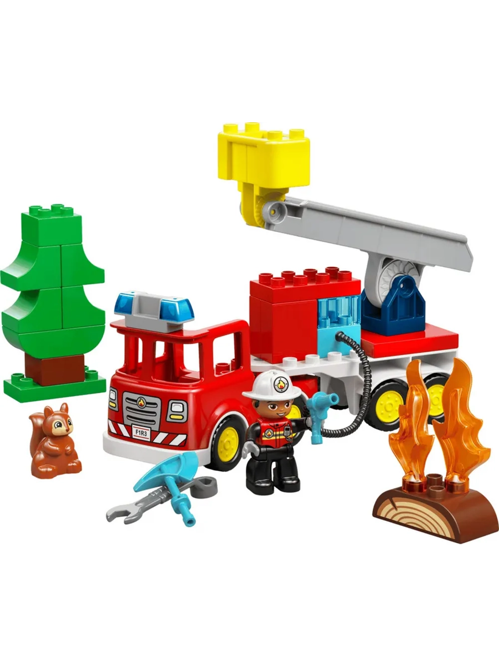Конструктор LEGO DUPLO 10473 Пожарная машина с шлангом и пожарным