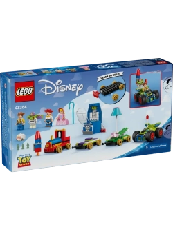 Конструктор LEGO Disney Pixar 43264 Праздничный поезд и радиоуправляемая машинка История игрушек