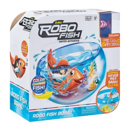 Игровой набор ZURU Robo Alive Аквариум с рыбкой, 7126z-p