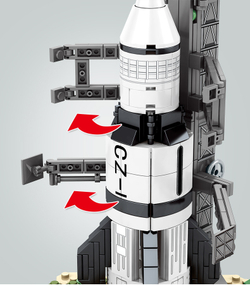 Конструктор Космическая ракета CZ-1 | 203013