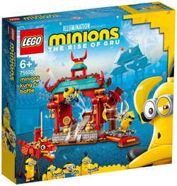 Конструктор LEGO Minions Миньоны: бойцы кунг-фу | 75550