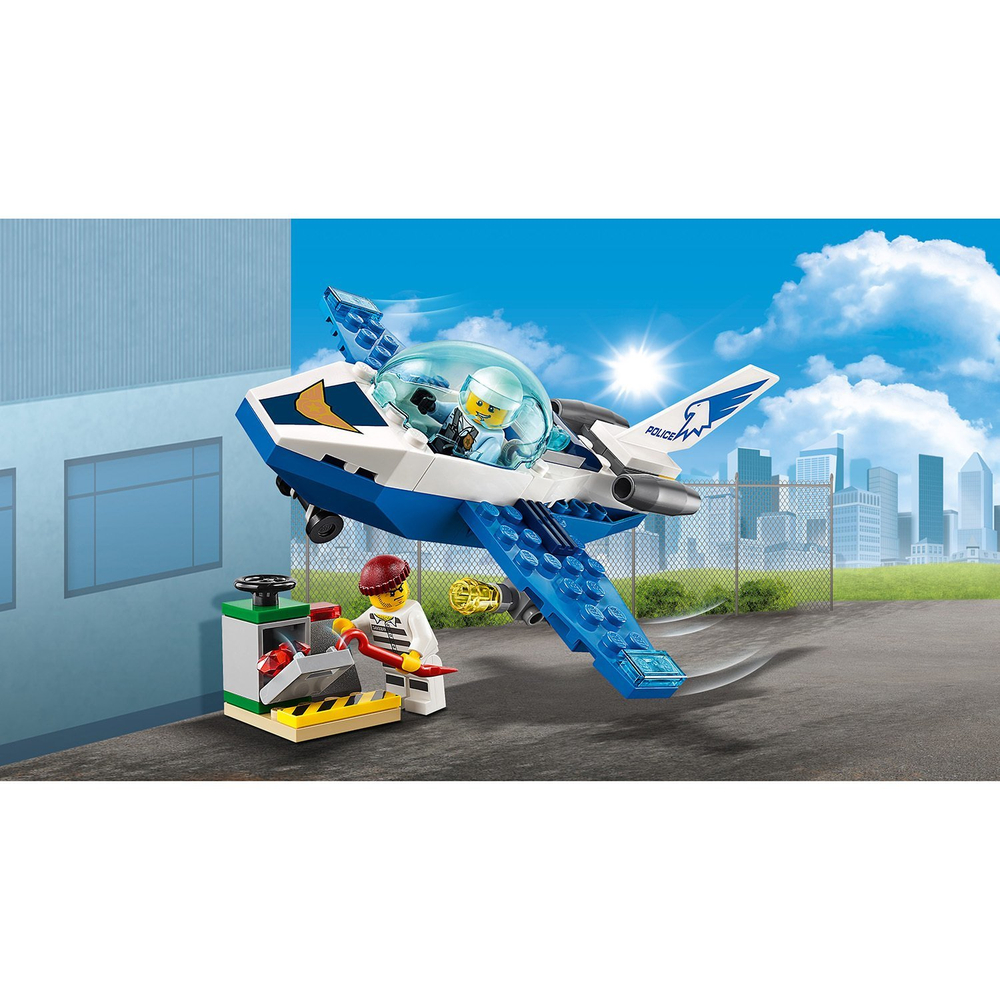 Конструктор LEGO City Police Воздушная полиция: патрульный самолет | 60206